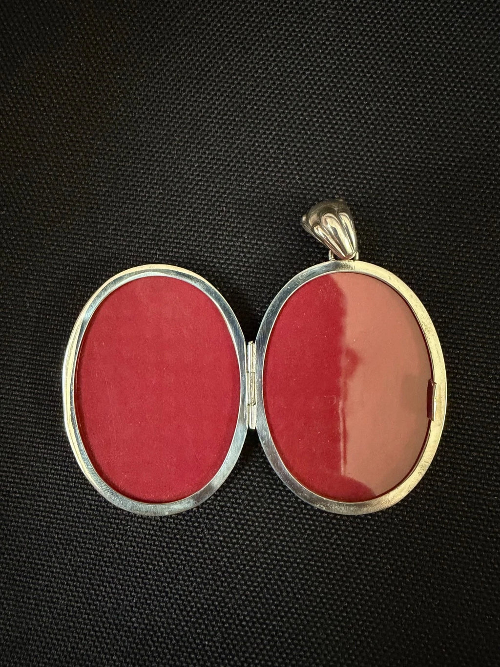 Silver Oval Locket